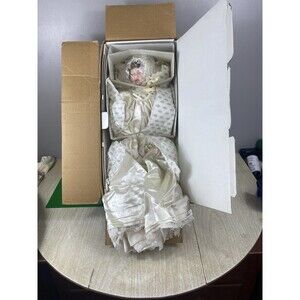 Lenox Victorian Christening Doll Fine Porcelain Baby Doll New In Box NIB 22.5"